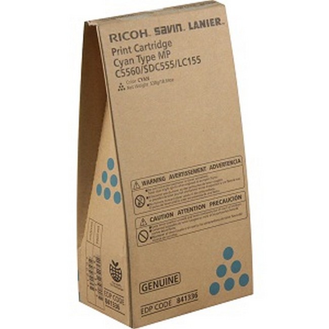 Made By Ricoh Type S1 841336 Cyan Toner Cartridge MP C5560