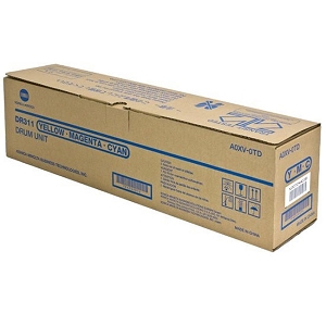 Made By Konica Minolta DR311 CYM replaces any of the colors A0XV0TD Color Imaging Drum Unit Bizhub C220, C280, C360
