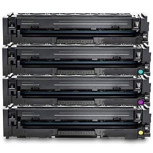 Compatible 4 Pack HP 414X Color LaserJet Pro M454, M479 High Yield Toner Cartridges - With Chip