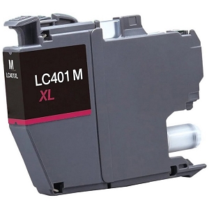 Compatible Brother LC401XLMS Magenta Ink Cartridge High Yield, for MFC-J1010DW, MFC-J1012DW, MFC-J1170DW