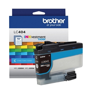 Made By Brother LC404CS Cyan Ink Cartridge, for MFC-J1205W, J1215W