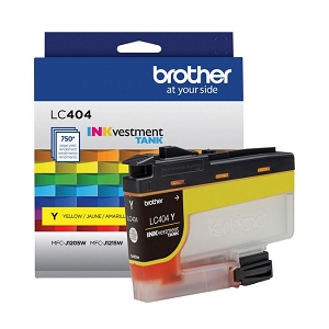 Made By Brother LC404YS Yellow Ink Cartridge, for MFC-J1205W, J1215W