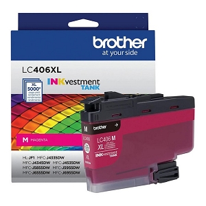 Made By Brother LC406XLMS Magenta Ink Cartridge High Yield, for MFC-J4335DW, MFC-J6955DW