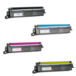 Compatible  Brother 4 Pack TN229XL Toner Cartridge Combo High Yield BK/C/M/Y, for HL & MFC Series