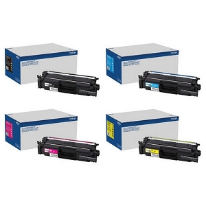 Made By Brother TN810XL  Toner Cartridge Combo High Yield BK/C/M/Y
