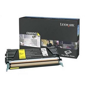 Made By Lexmark C-520 C5202YS Yellow Toner Cartridge C520, C-530