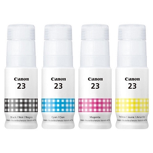 Compatible Canon GI-23  Ink Bottle Combo BK/C/M/Y, PIXMA G620