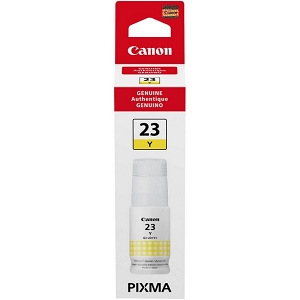 Made By Canon GI-23 4687C001 Yellow Ink Bottle, PIXMA G620