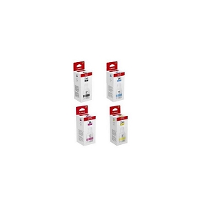 Made By Canon GI-26 GI26 SET 4 pack Ink Bottle Combo BK/C/M/Y, for Maxify 6020, 7020