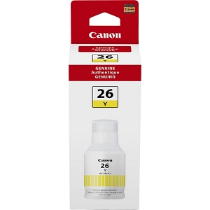 Made By Canon GI-26 4423C001 Yellow Ink Bottle, for Maxify 6020, 7020
