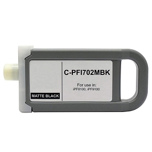 Compatible Canon PFI-702MBK  Matte Black High Yield Ink Cartridge for ImagePROGRAF iPF8100,  iPF9100