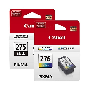 Made By Canon PG-275 CL-276 Black and Color Ink Cartridge Combo, for PIXMA TR4720, TS3520