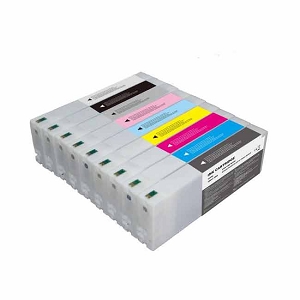 Compatible Epson T804 700ML Set of 9 Ink Cartridges, for SureColor P6000 - P7000 - P8000 - P9000