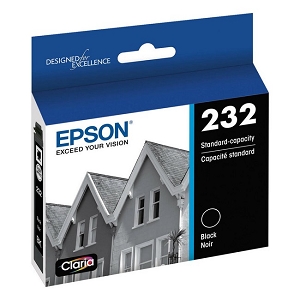 Made By Epson 232 T232120-S Original Black Ink Cartridge, for Home XP-4200, 4205, WorkForce WF-2930, WF-2950