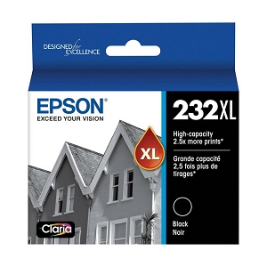 Made By  Epson 232XL T232XL120-S Original Black Ink Cartridge High Yield, for Home XP-4200, 4205, WorkForce WF-2930, WF-2950