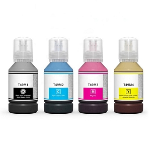 Epson T49M Compatible Dye-Sublimation Ink Bottle Combo BK/C/M/Y, SureColor F170, F570, F570Pro
