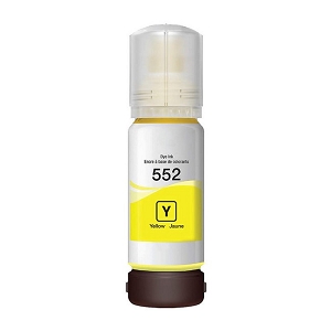 Compatible Epson T552 T552420-S  Yellow Ink Bottle High Yield, for ET-8500, 8550