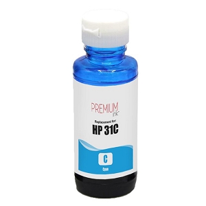 Compatible HP 31 1VU26AN  Cyan Ink Bottle 55ml, for SmartTank Series