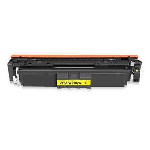 Compatible HP 210A W2102A Yellow Toner Cartridge - With Chip - for Color LaserJet Pro 4201dn 4202 4301 4302 4303