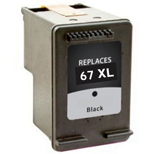 Compatible HP 67XL 3YM57AN   Black High Yield Ink Cartridge