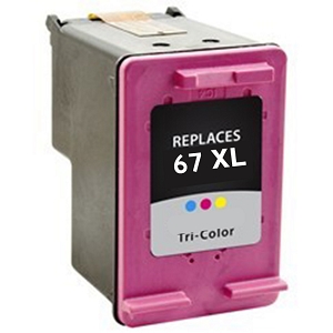 Compatible 67XL 3YM58AN  Tri-Color High Yield Ink Cartridge