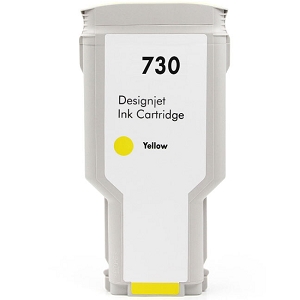 Compatible HP 730 P2V70A  Yellow Ink Bottle,  For HP T1600 T1600dr T1700 T1700dr T2600 T2600dr