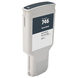 Compatible HP 746 P2V83A Matte Black Ink Cartridges, for DesignJet Z6, Z9+