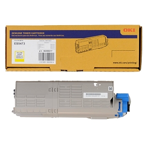 Made By Okidata 46490617 Yellow Toner Cartridge, for ES5473 MFP