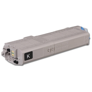 Compatible OKIDATA 46490604 High Yield Laser Toner Cartridge Black C532, C532DN, MC573