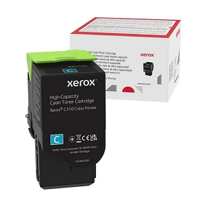 Made By Xerox 006R04365 Cyan Toner Cartridge High Yield, for C310/C315