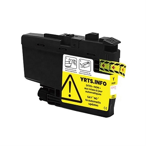Compatible Brother LC406YS Yellow Ink Cartridge Standard Yield, for MFC-J4335DW, MFC-J6955DW