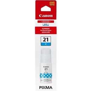 Made By  Canon 4537C001 GI-21 Cyan for PIXMA G1220, G2260, or G3260
