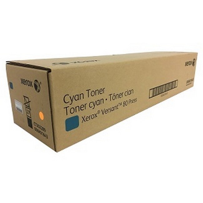  Made by Xerox 006R01643 6R1643 Cyan Toner Cartridge Versant 80, 180 