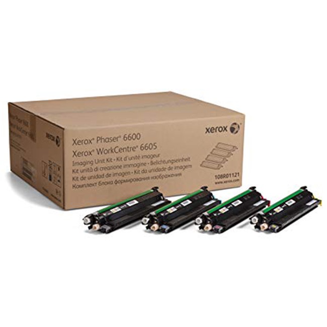 4 Pack Made by Xerox 108R01121 Phaser 6600, Versalink C400, C405, WorkCenter 6605 Laser Drum Units 