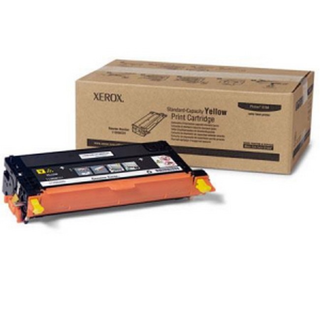  Made by Xerox Phaser 6180 113R00721 Yellow Toner Cartridge 