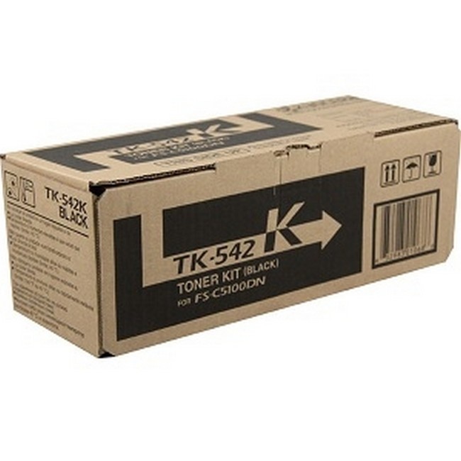  Made By Kyocera Mita TK-542 1T02HL0US0 TK542K Black Toner Cartridge FS-5100DN 
