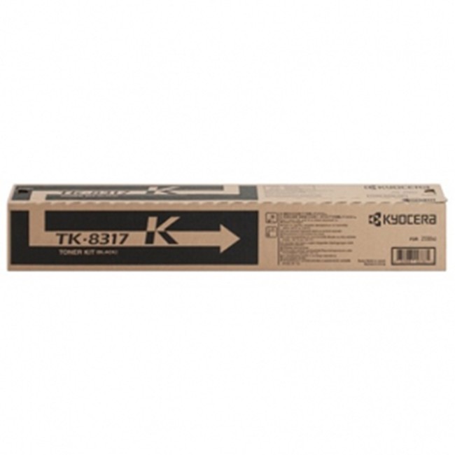  Made By Kyocera Mita TK-8317 1T02MV0US0 TK8317K Black Toner Cartridge TASKalfa 2550ci 