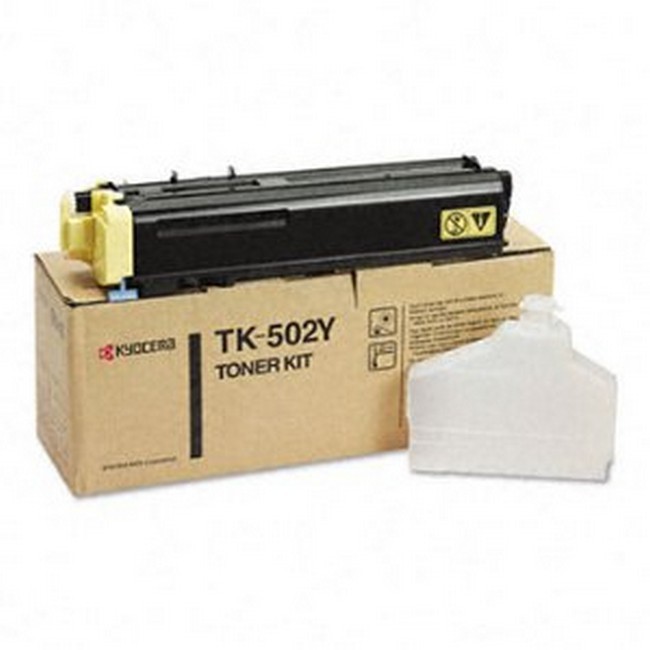  Made By Kyocera Mita TK-502 370PD3KM TK502Y Yellow Toner Cartridge FS-C5016N 