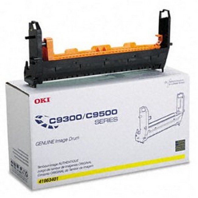  Made By Okidata Type C5 41963401 Yellow Image Drum C9300, C9500 
