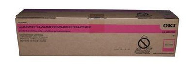  Made By Okidata 44947306 Magenta Toner Cartridge CX3535, CX4545 