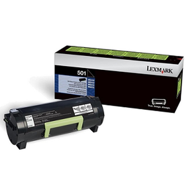  Made by Lexmark 501 50F1000 Black Toner Cartridge 