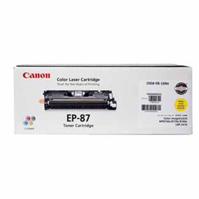  Made by Canon EP-87 7430A005AA Yellow Laser Toner Cartridge ImageClass MF-8170C, MF-8180C 