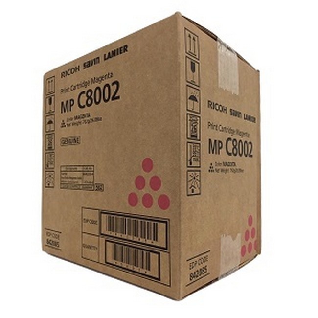  Made by Ricoh MP-C8002 842085 841782 Magenta Toner Cartridge MP C6502, MP C8002 MP C7502 