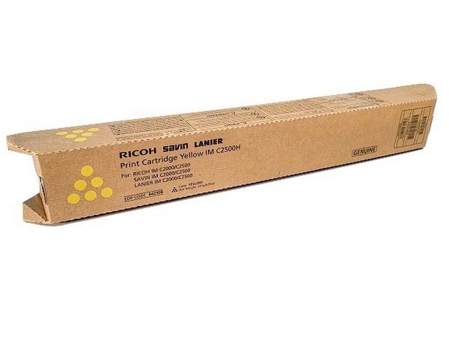  Made by Ricoh IM C2500H 842308 Yellow Toner Cartridge C2000, C2500 