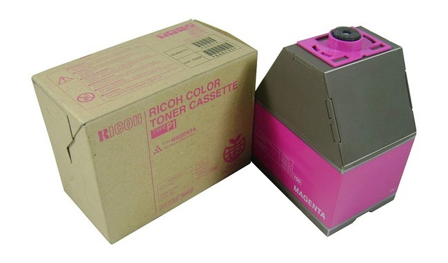  Made by Ricoh Type P1 888233 884902 Magenta Toner Cartridge Aficio 220, 2228C, 2232C, 2238C 