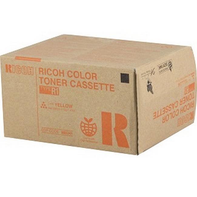  Made by Ricoh Type R1 888341 Yellow Toner Cartridge 