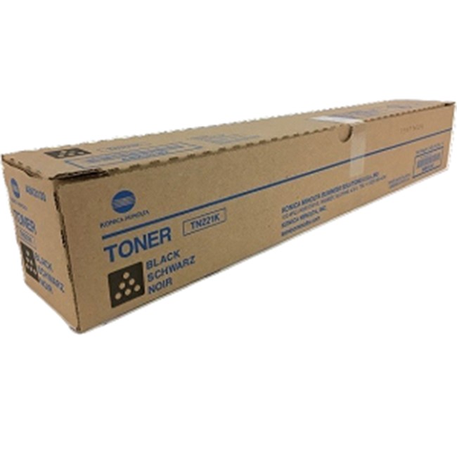  Made By Konica Minolta A8K3130 TN221K Black Toner Cartridge Bizhub C227, C287 