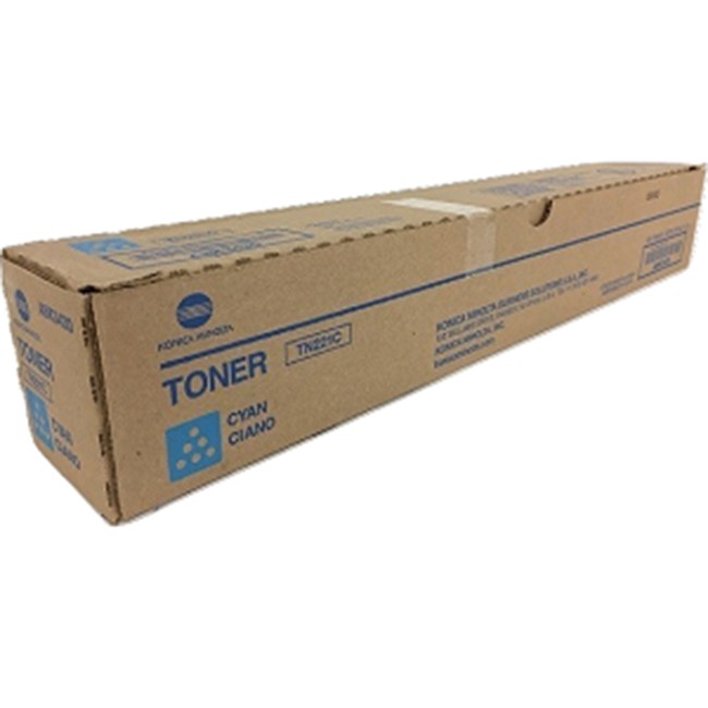  Made By Konica Minolta A8K3430 TN221C Cyan Toner Cartridge Bizhub C227, C287 