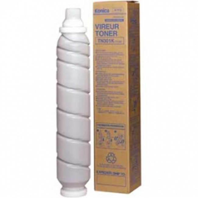  Made By Konica Minolta 017Q TN301K TN-301K Black Toner Cartridge 7022, 7130, 7222, 7228 