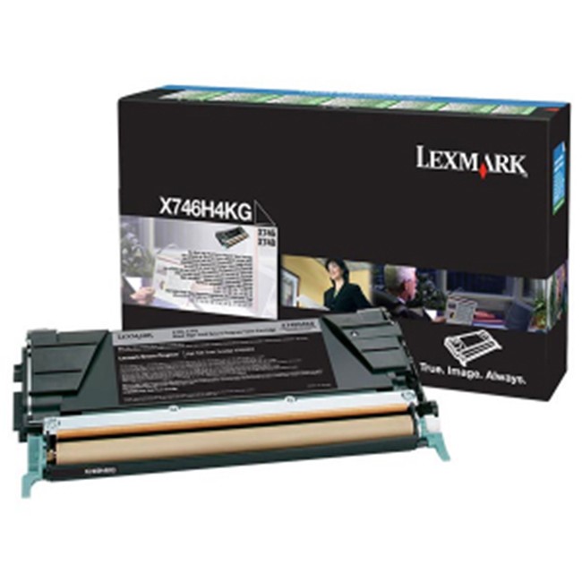  Made by Lexmark X746H4KG Black High Yield Toner Cartridge 